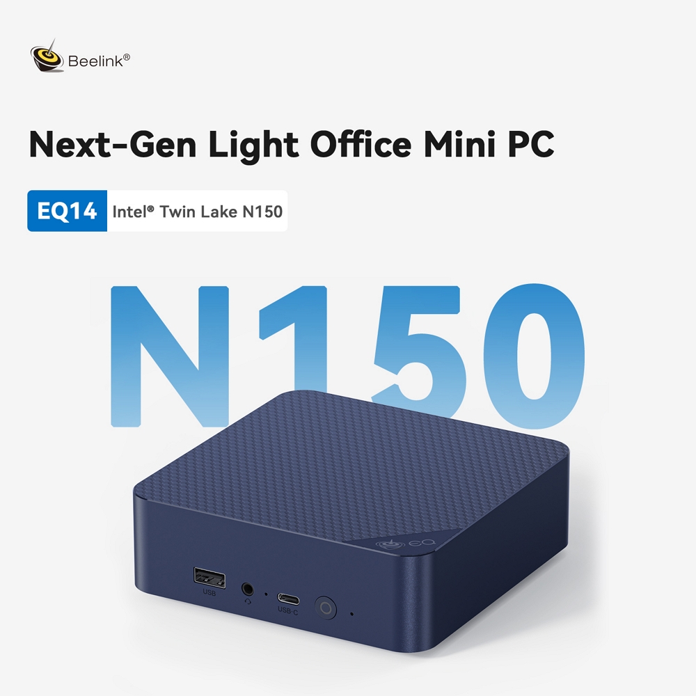 Міні ПК Beelink EQ14 на процесорі Intel N150, фото опису 1