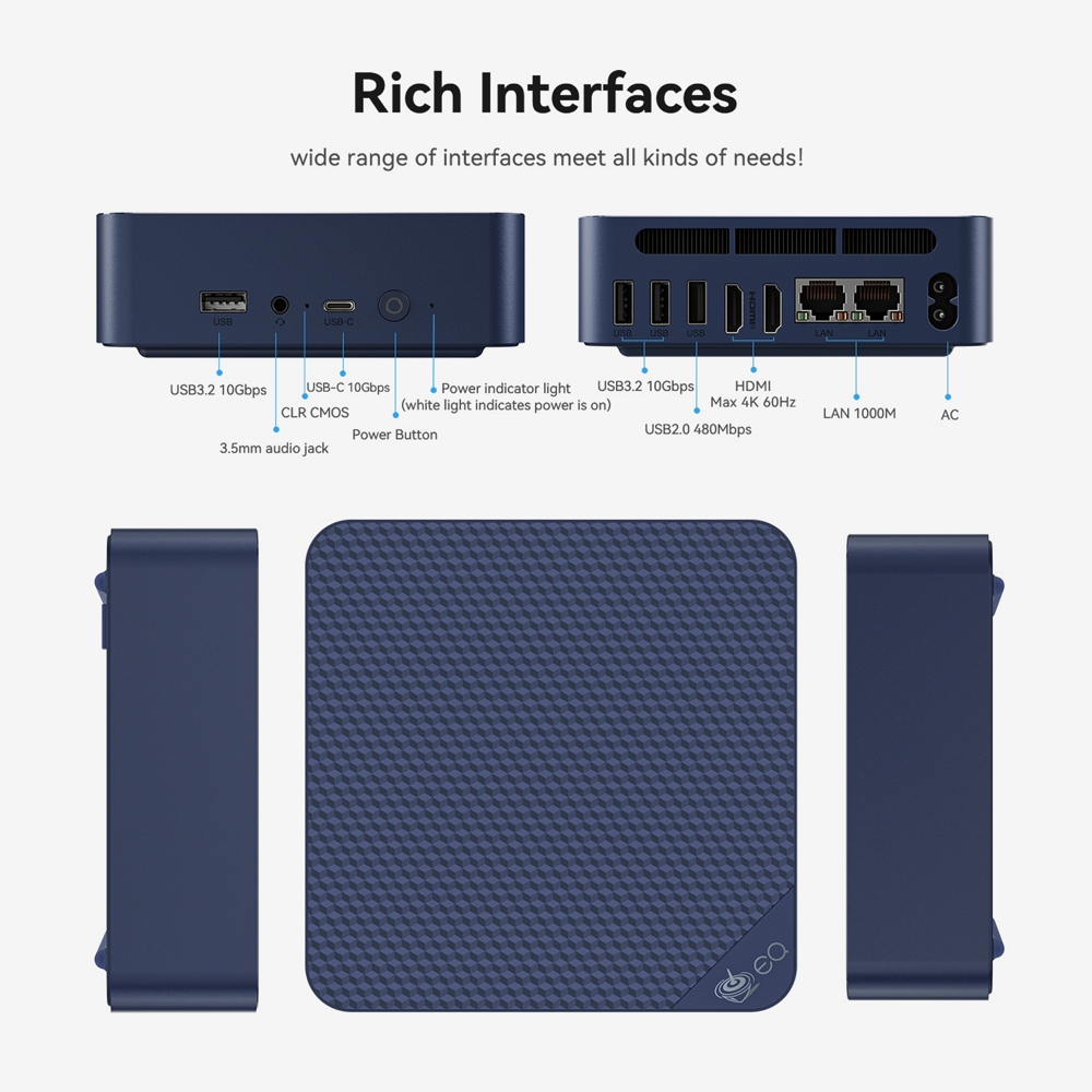 Міні ПК Beelink EQ14 на процесорі Intel N150, фото опису 21