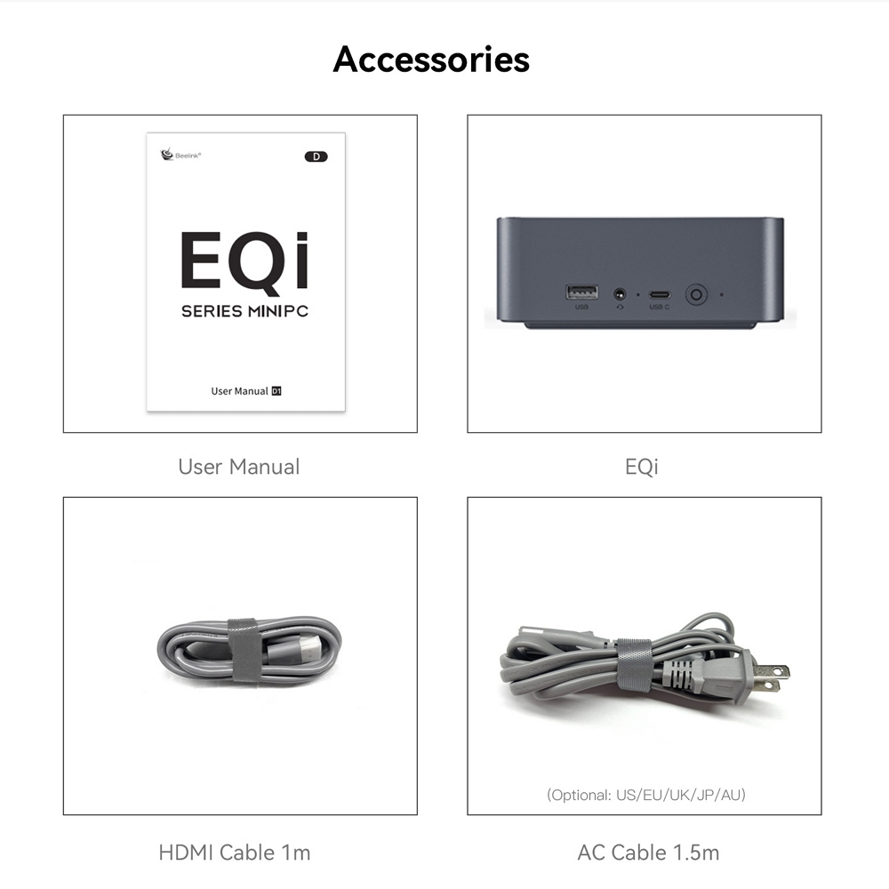Міні ПК Beelink EQi12 на процесорі Intel Core i5-12450H, фото опису 21