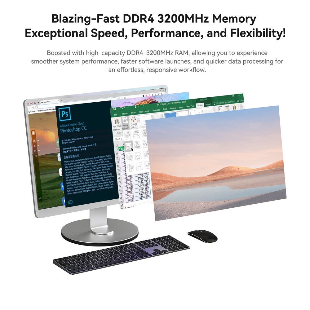 Міні ПК Beelink EQi12 на процесорі Intel Core i7-12650H, фото опису 12