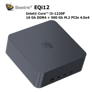 Міні ПК Beelink EQi12 на процесорі Intel Core i3-1220P, фото товару 0