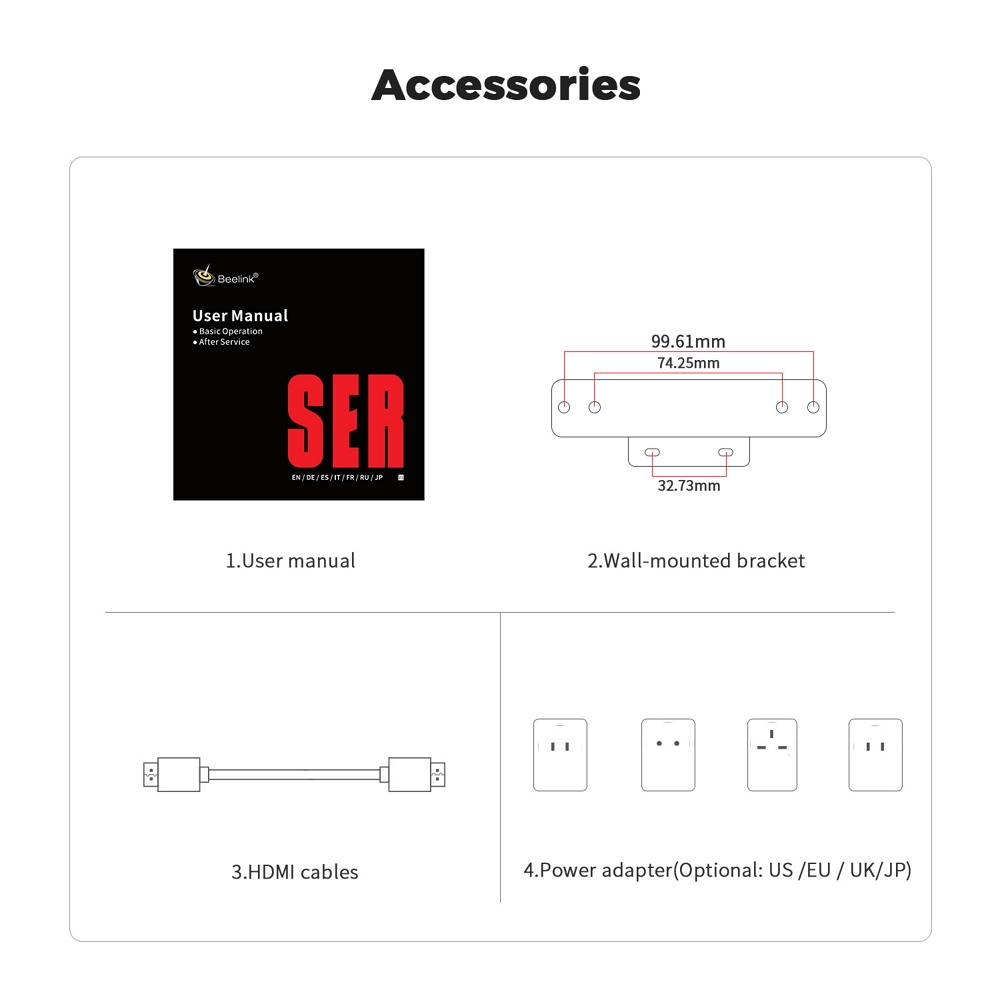 Міні ПК Beelink SER5 на процесорі AMD Ryzen 5 5500U, фото опису 21