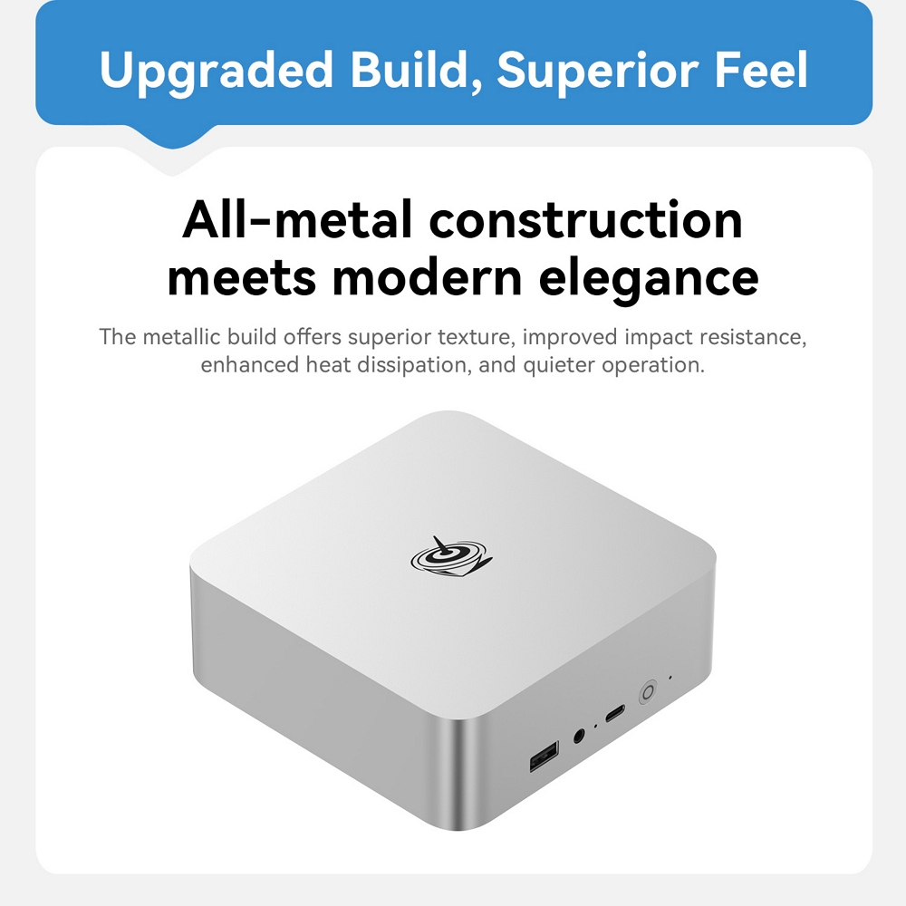 Міні ПК Beelink EQi13 Pro на процесорі Intel Core i7-13620H, фото опису 14