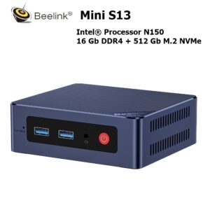 Міні ПК Beelink Mini S13 на процесорі Intel N150, фото товару 1