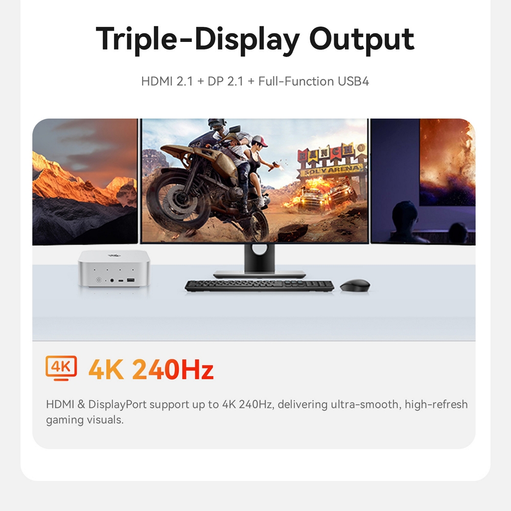 Міні ПК Beelink SER9 Pro на процесорі AMD Ryzen 7 H 255, фото опису 15