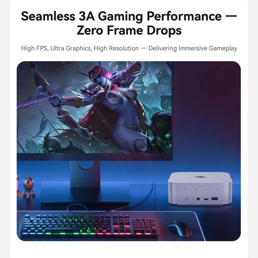 Міні ПК Beelink SER9 Pro на процесорі AMD Ryzen 7 H 255, фото опису 18