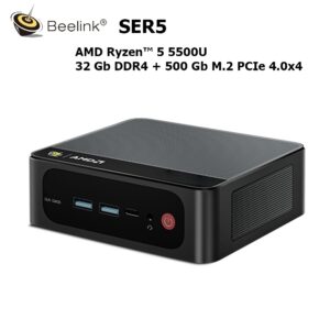 Міні ПК Beelink SER5 на процесорі AMD Ryzen 5 5500U, фото товару 1