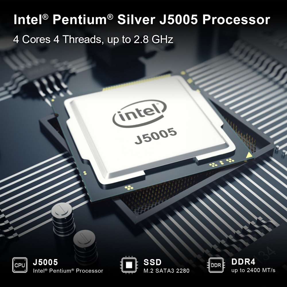Міні ПК Beelink GK Mini на процесорі Intel Pentium J5005, фото опису 03