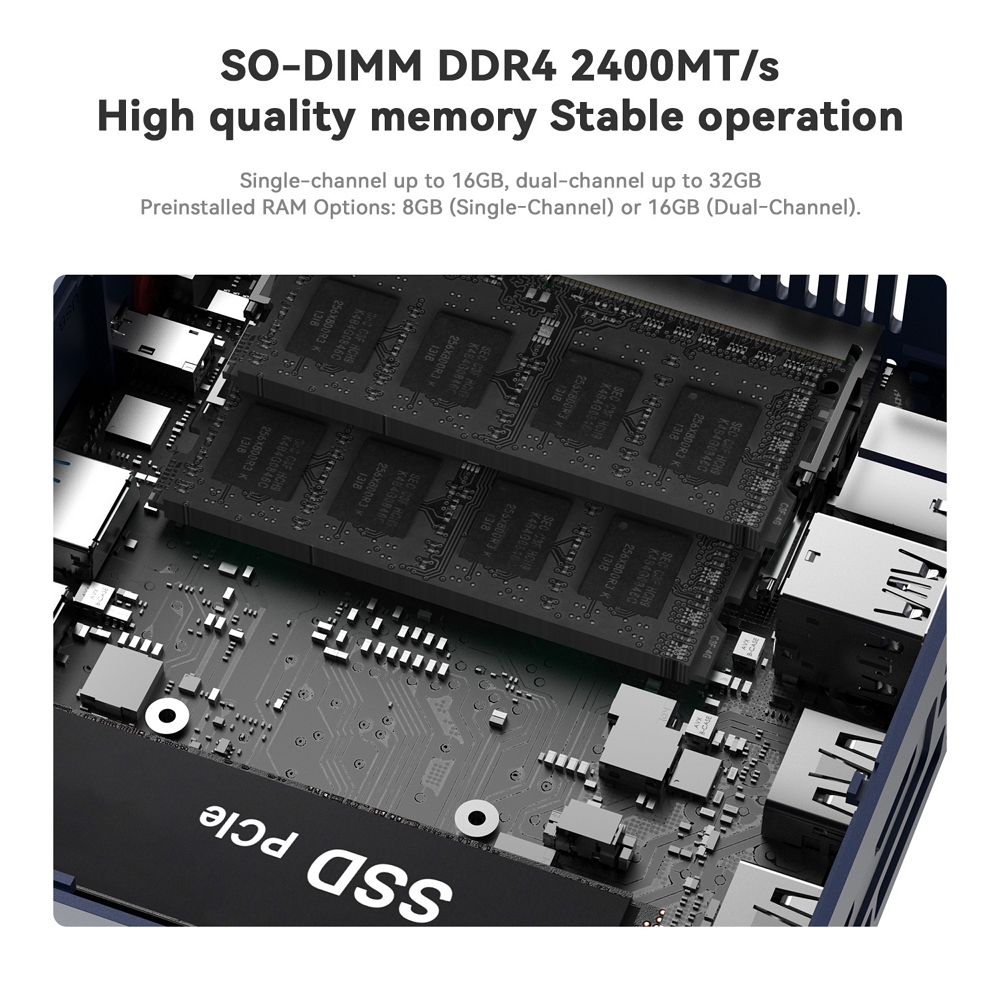 Міні ПК Beelink SER3 на процесорі AMD Ryzen 3 3200U, фото опису 09
