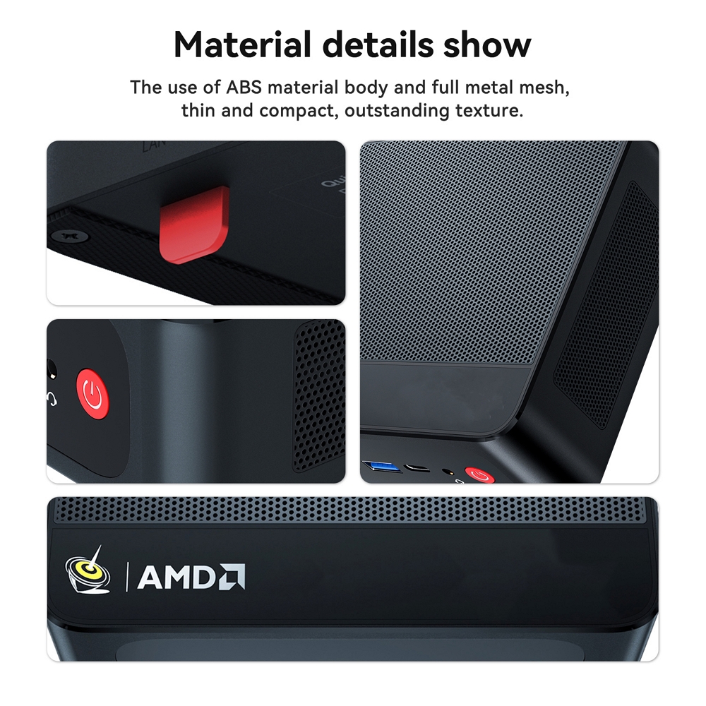 Міні ПК Beelink SER5 Pro на процесорі AMD Ryzen 5 5625U, фото опису 11