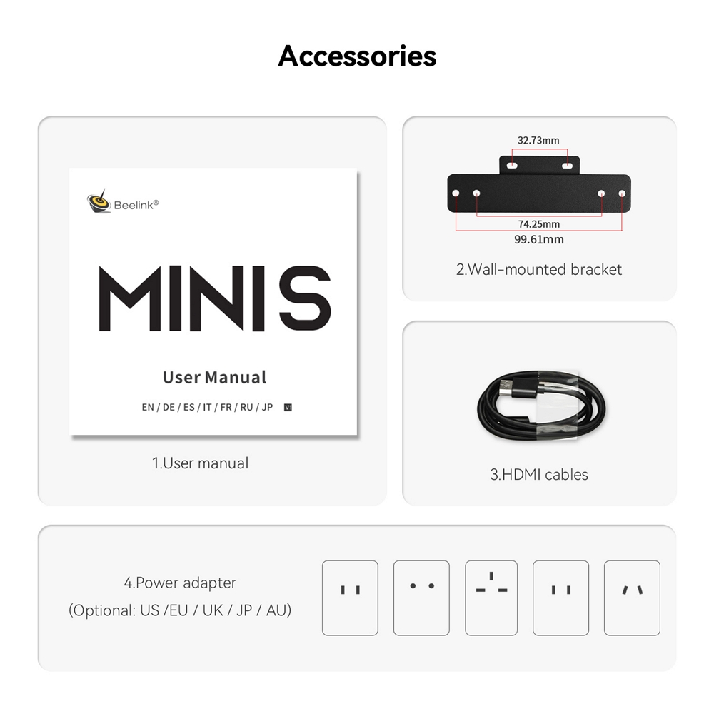 Міні ПК Beelink Mini S12 Pro на процесорі Intel N100, фото опису 18