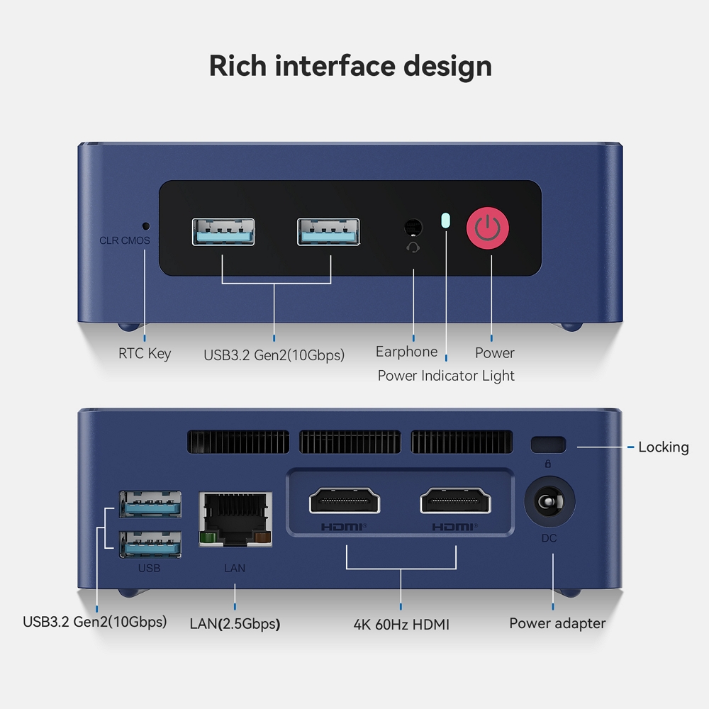 Міні ПК Beelink Mini S13 на процесорі Intel N150, фото опису 16