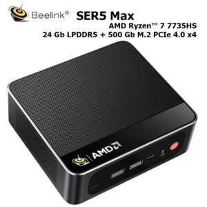 Міні ПК Beelink SER5 Max на процесорі AMD Ryzen 7 7735HS, фото товару 1