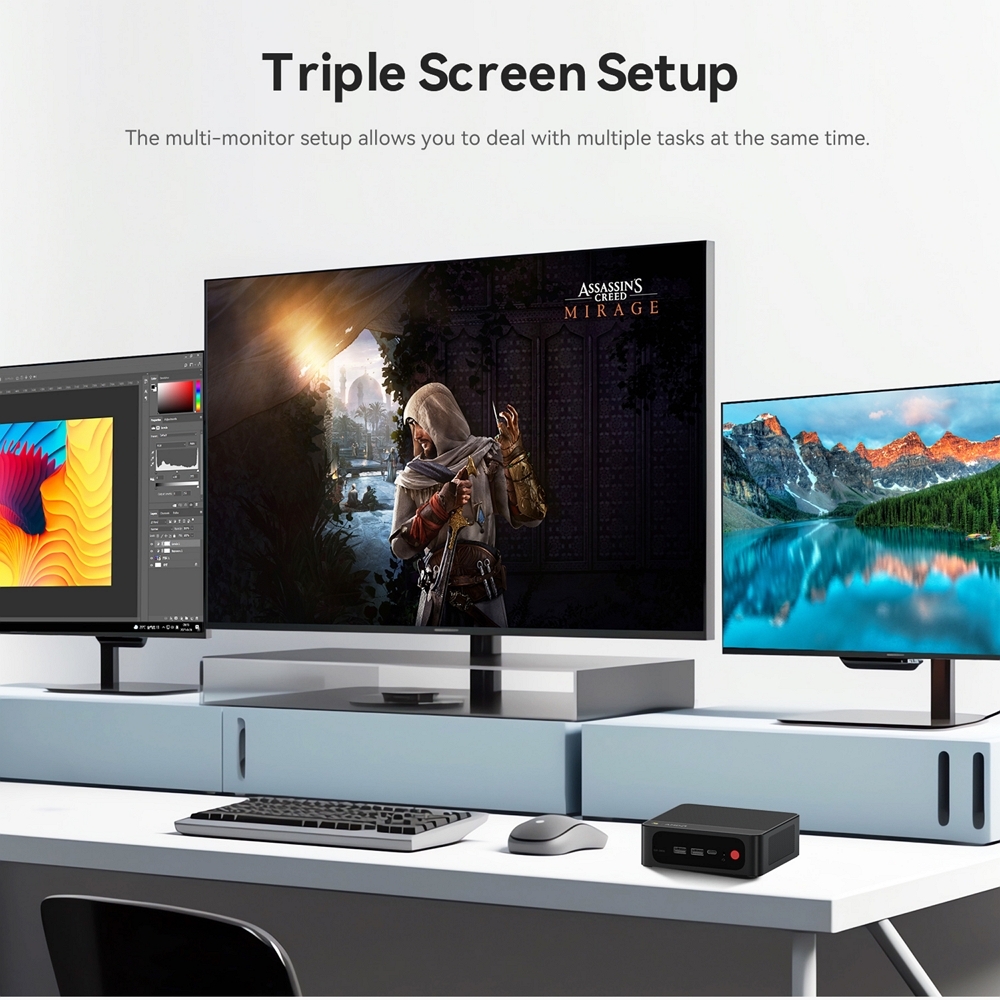 Міні ПК Beelink SER5 Max на процесорі AMD Ryzen 7 7735HS, фото опису 14